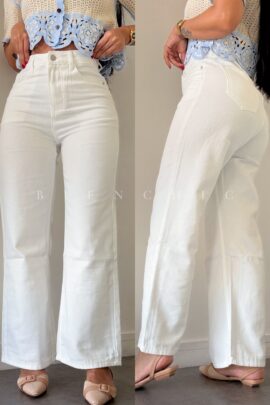 Jeans White Kelly