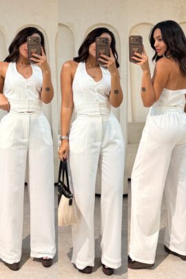 Conjunto (Set) de Lino Roma
