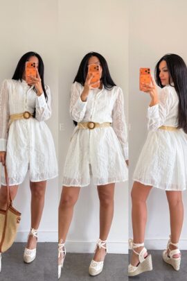Vestido Bordado Andara