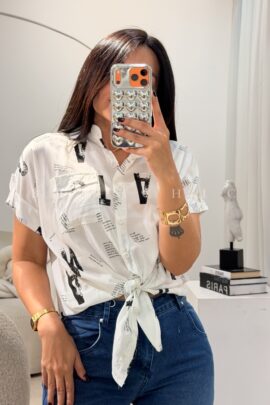 Blusa de Letras