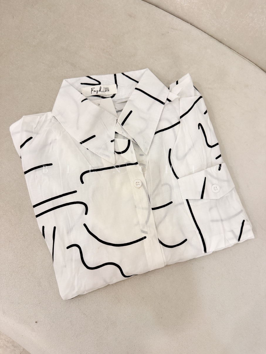 Blusa de vestir Lineas - Imagen 7