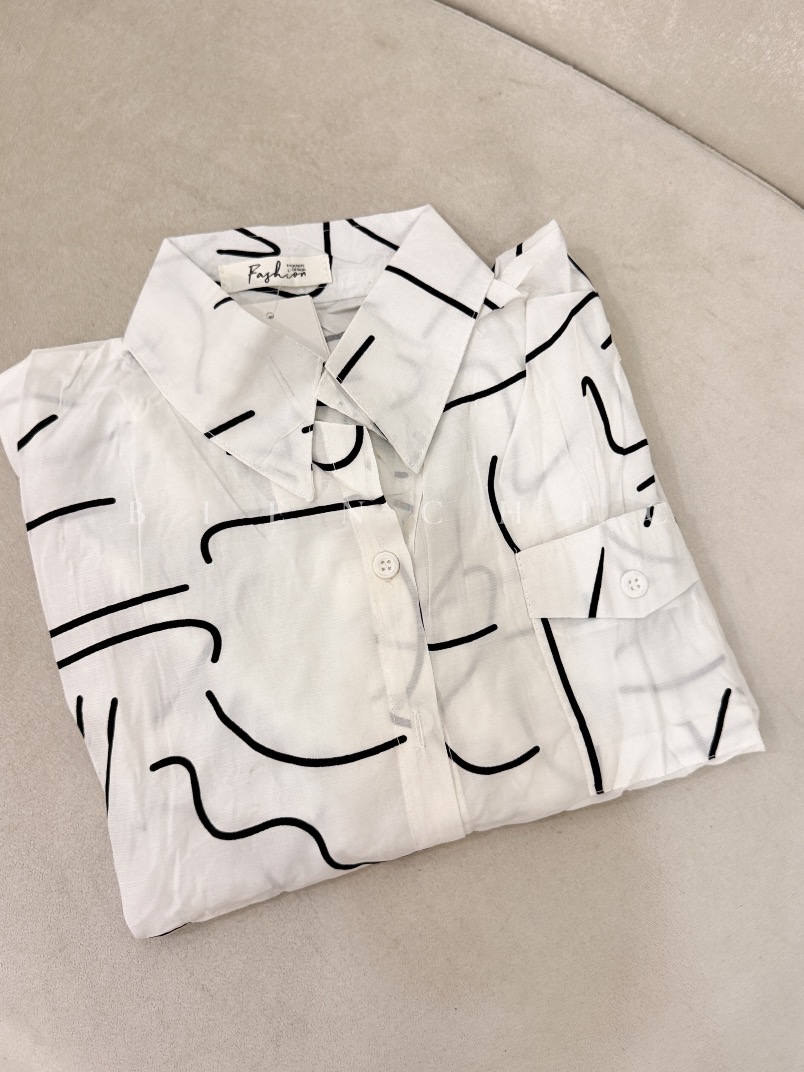 Blusa de vestir Lineas - Imagen 6