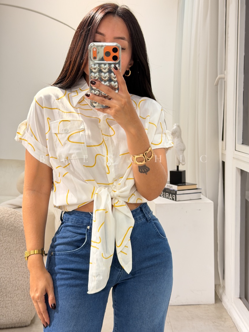 Blusa de vestir Lineas - Imagen 2