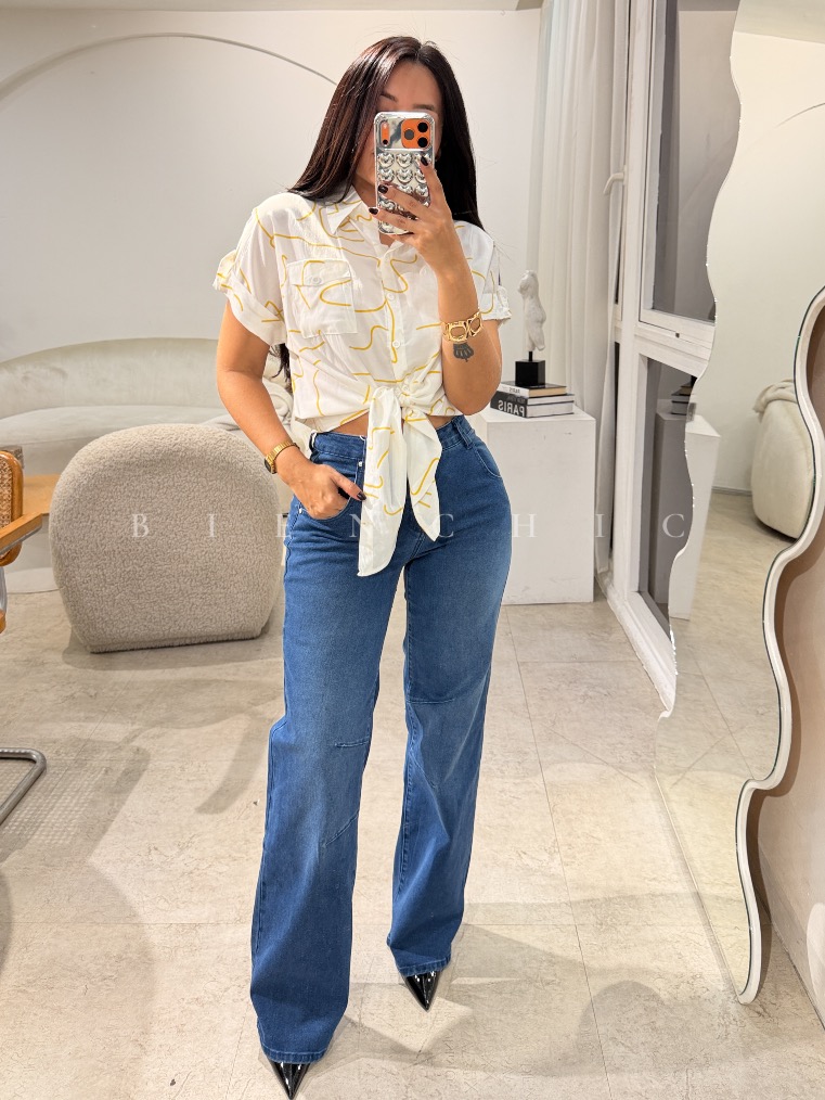 Blusa de vestir Lineas - Imagen 3
