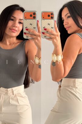 Body fit Serena - Gris