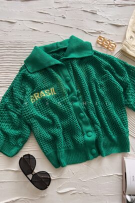 Blusa crochet Brasil