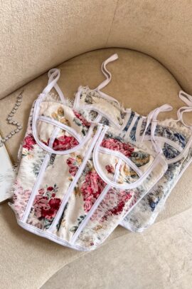 Bustier de Flores Aurora