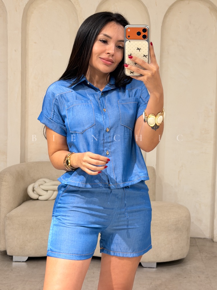 Conjunto (Set) de short Carlota - Imagen 10