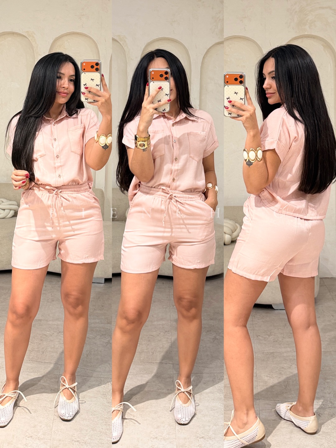 Conjunto (Set) de short Carlota - Imagen 4