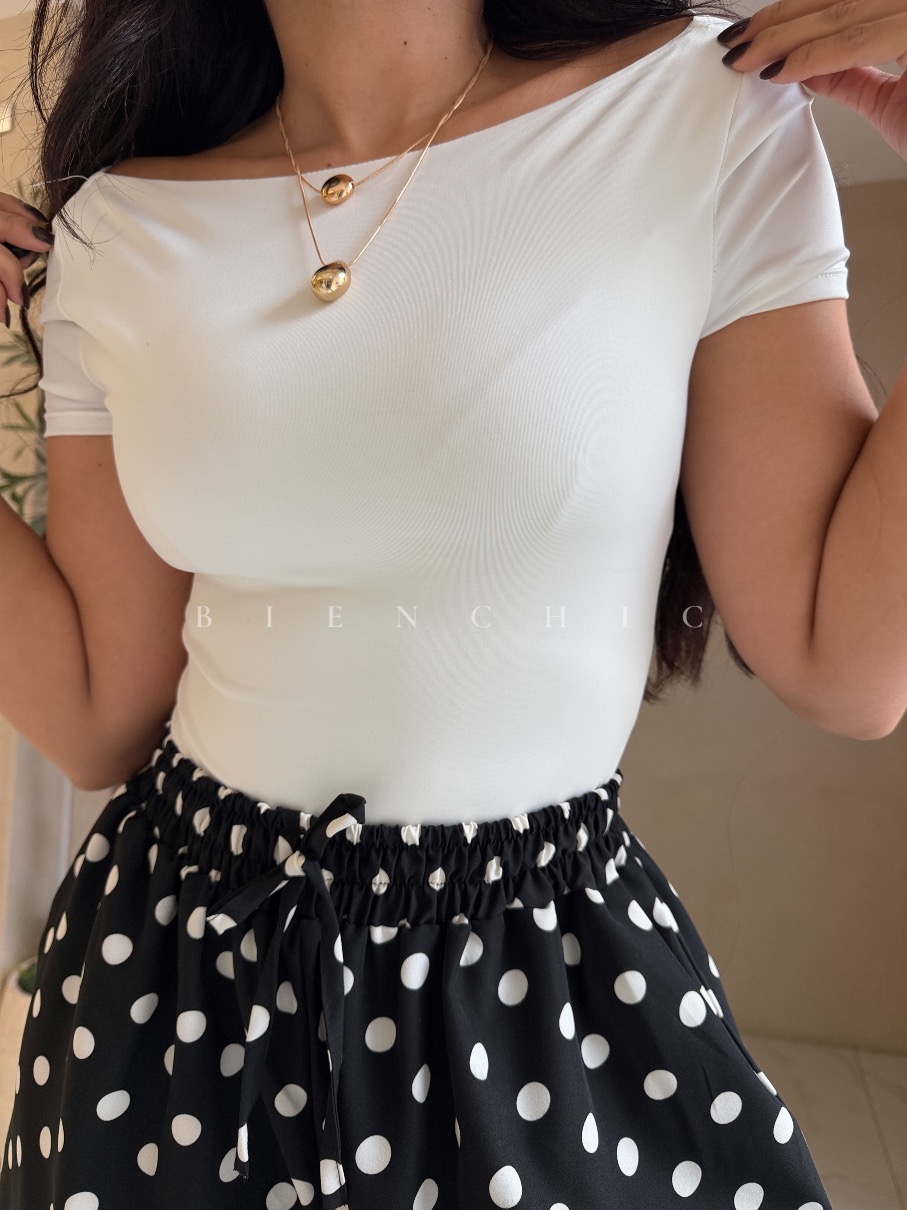 Body manga corta