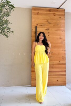Conjunto (Set) Melanie amarillo