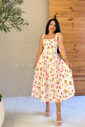 Maxivestido CEREZAS