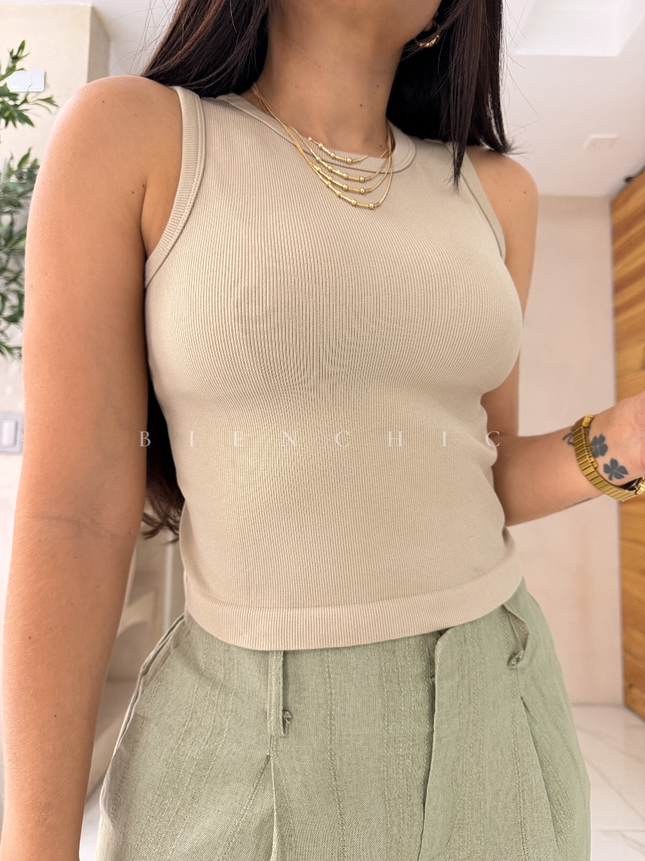 Top Halter Basic Jasmin