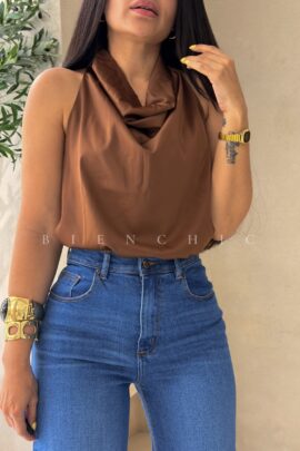 Blusa Broche Dorado Anastasia
