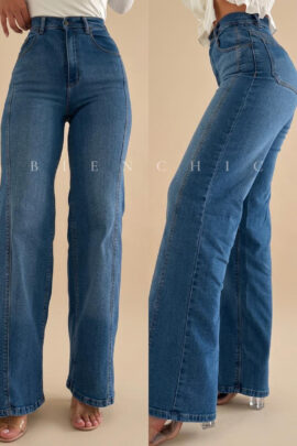 Jeans Costura lateral Paula MD7