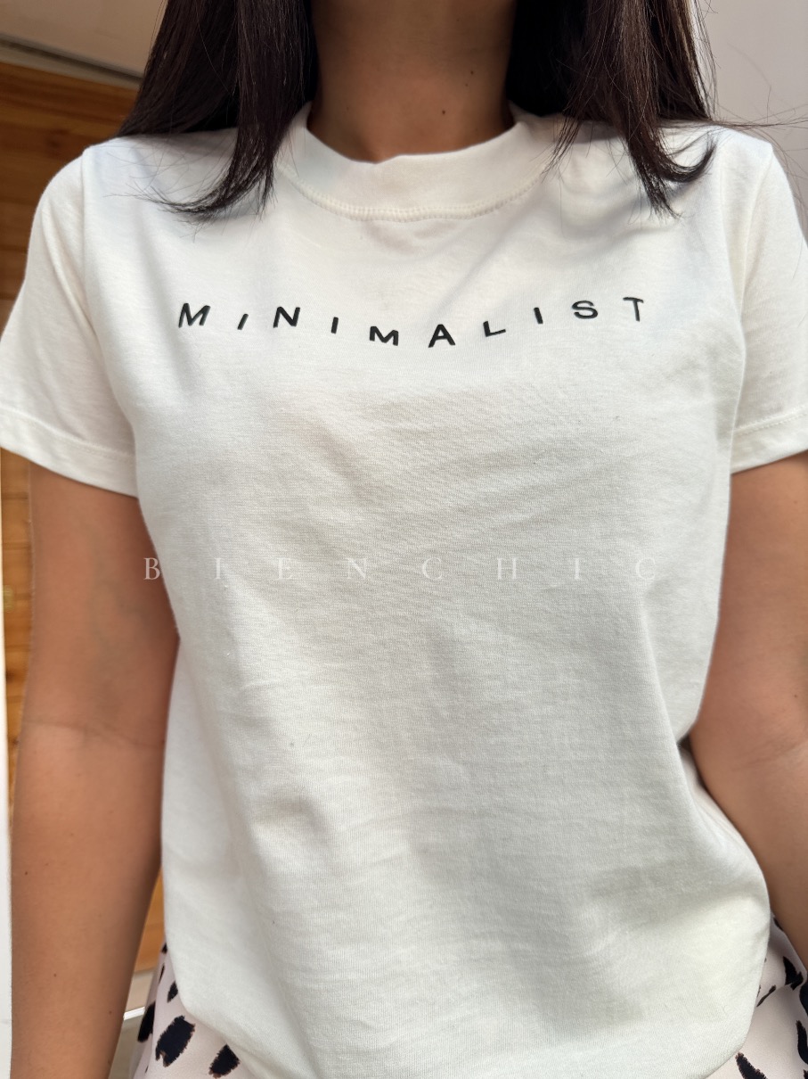 Camiseta Blanca Minimalist