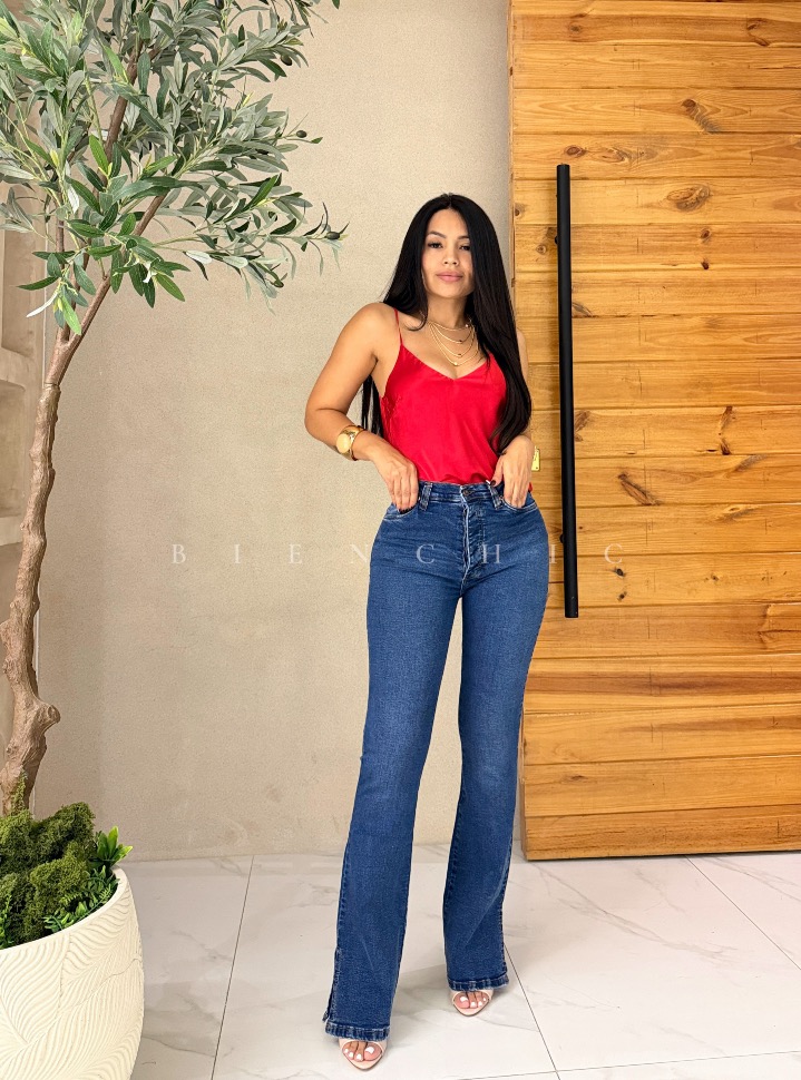 Blusa crop de Satin Hya - Imagen 4