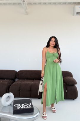 Maxi Vestido Verde Megan