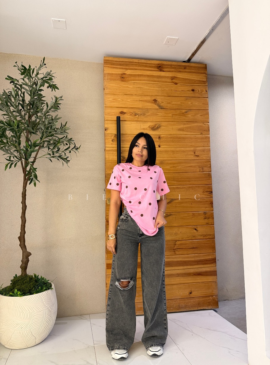 Camiseta de Lunares Grandes Camila - Imagen 2