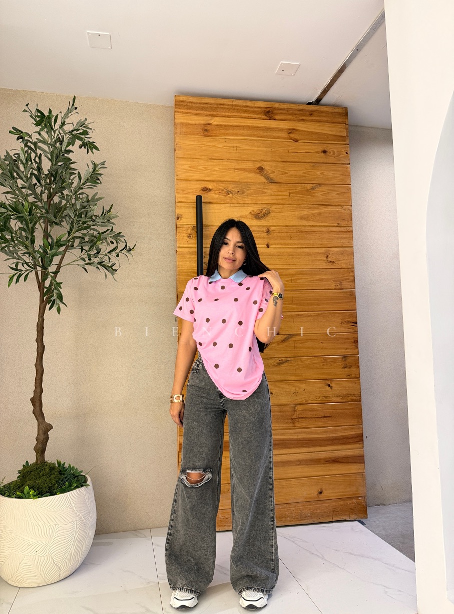 Camiseta de Lunares Grandes Camila - Imagen 3