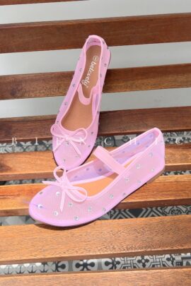 Zapatillas Bailarina con Brillos Rebeca