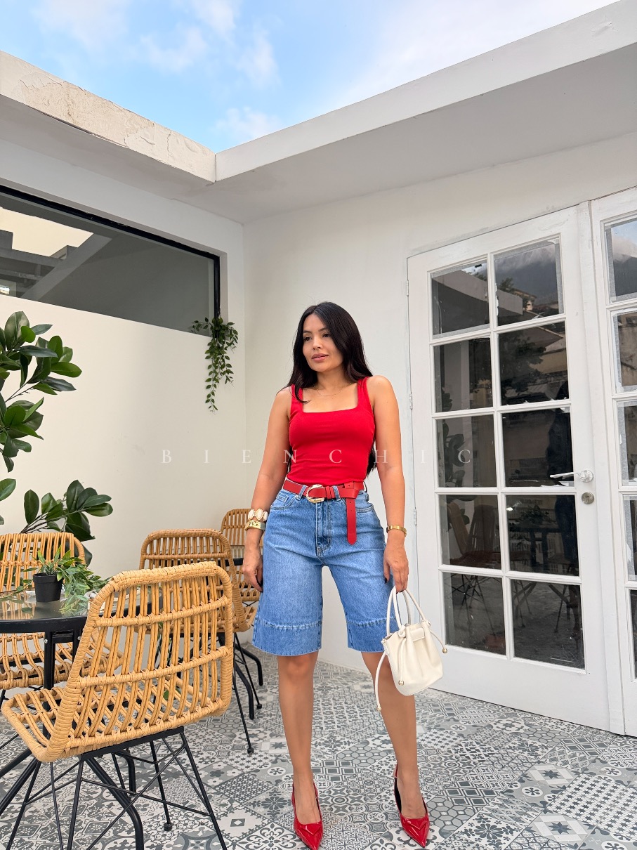 Top Rojo Amelia - Imagen 6