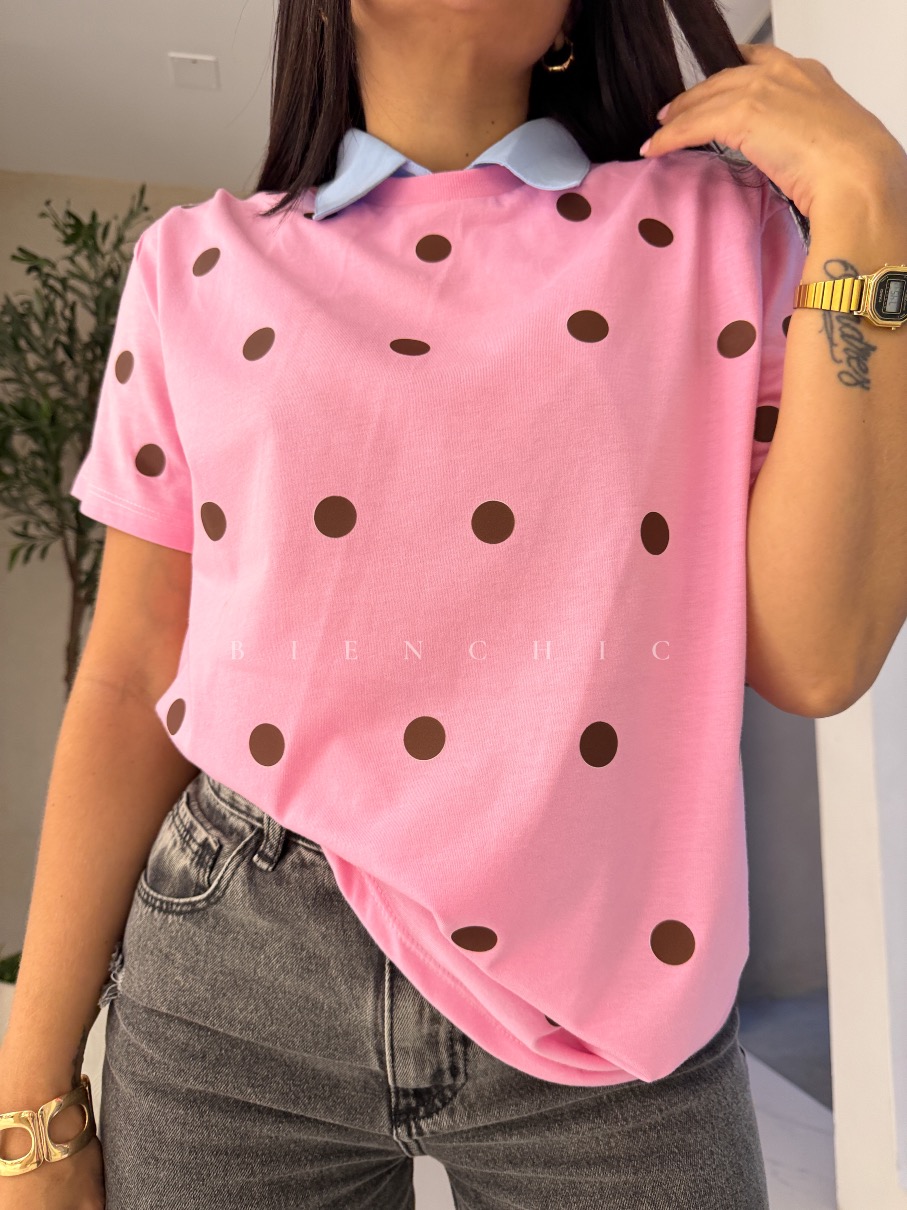 Camiseta de Lunares Grandes Camila