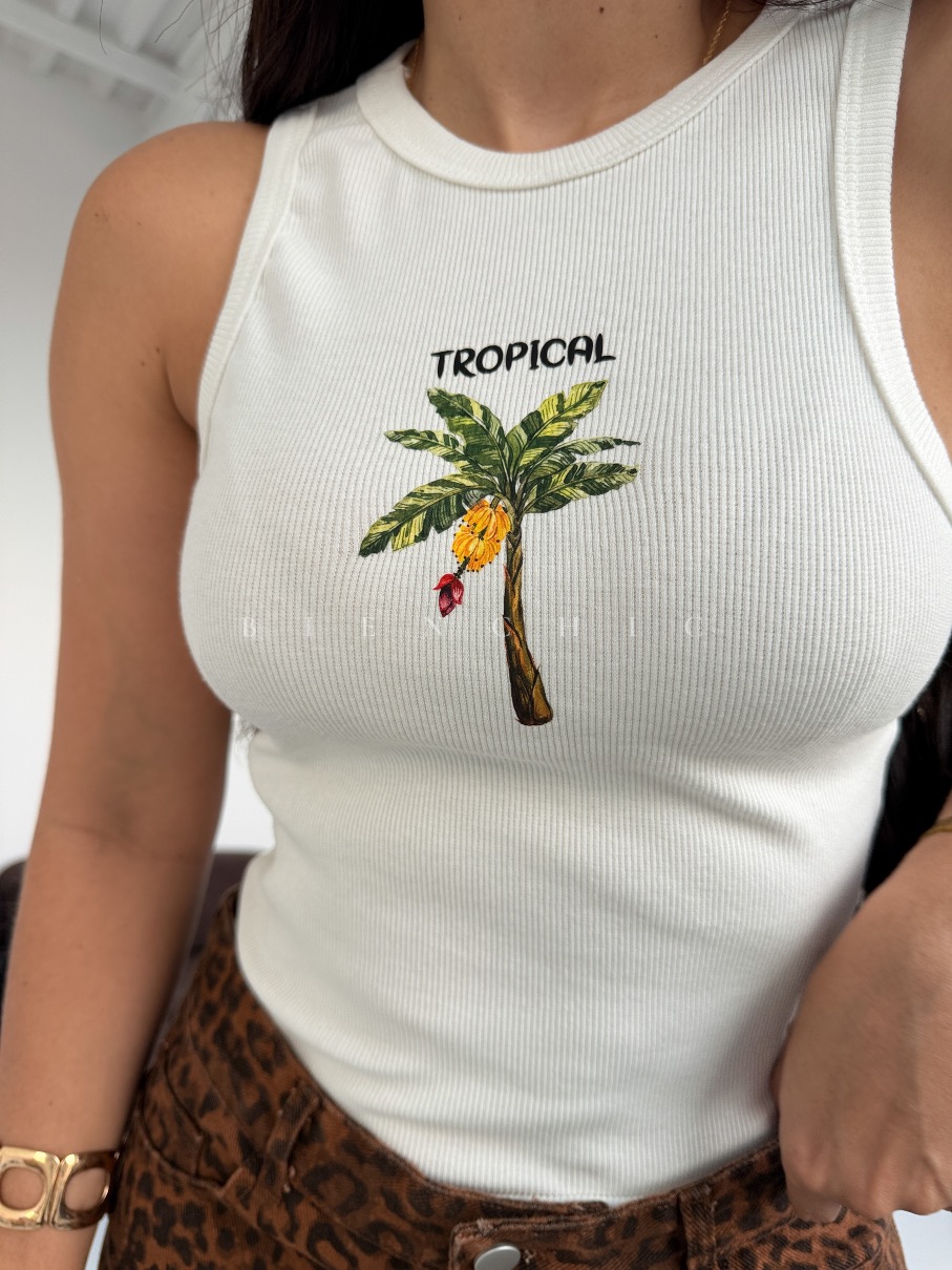 Camiseta Tropical Platano