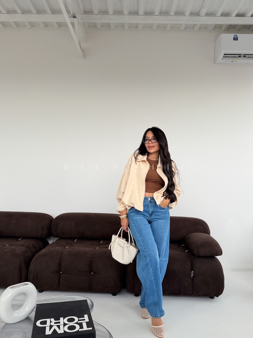 Chaqueta Bomber Suede Grace - Imagen 21