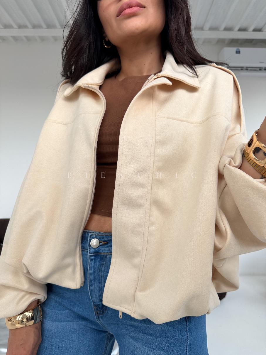Chaqueta Bomber Suede Grace - Imagen 19