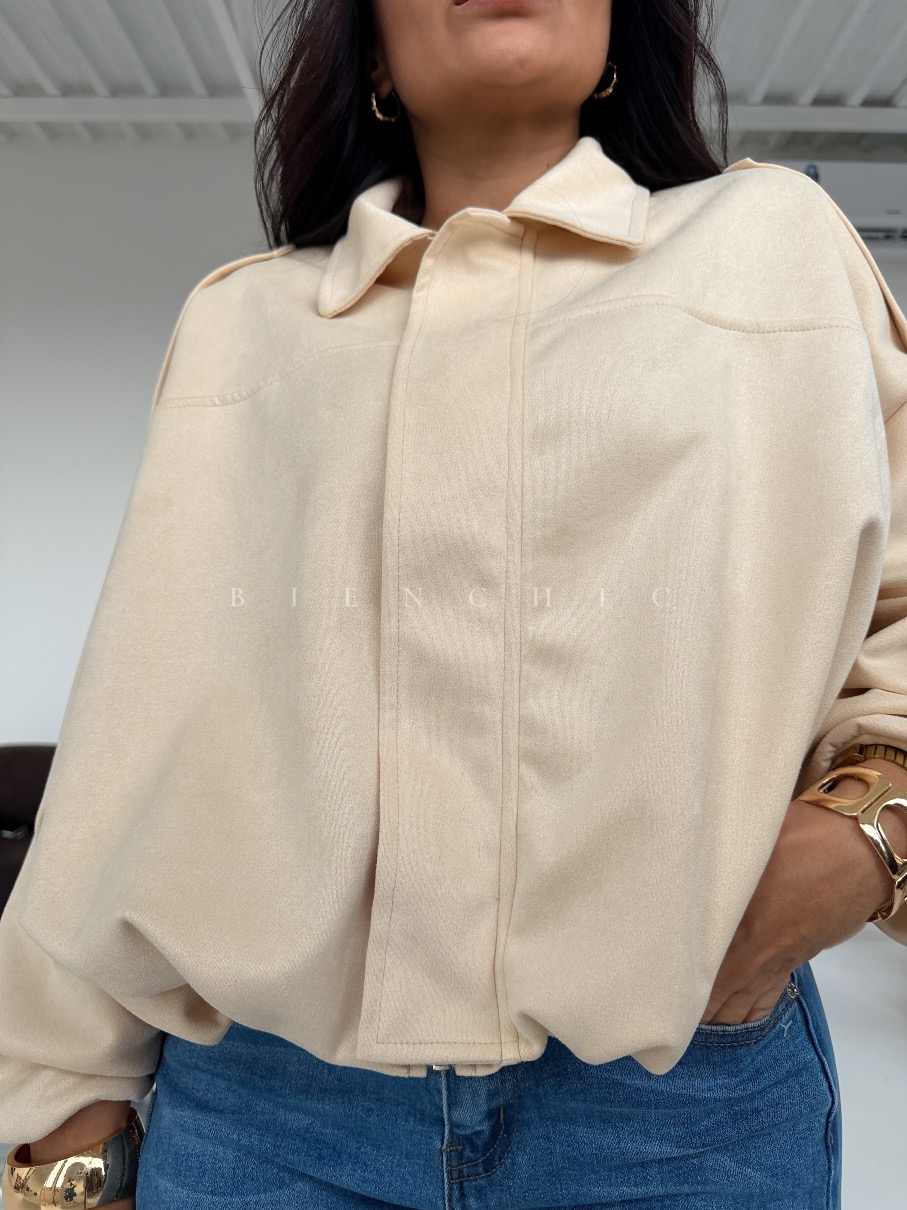 Chaqueta Bomber Suede Grace - Imagen 18