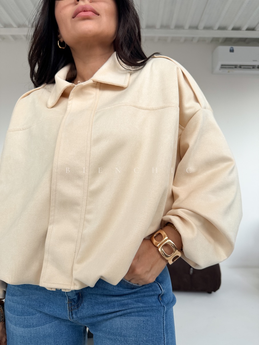 Chaqueta Bomber Suede Grace - Imagen 16