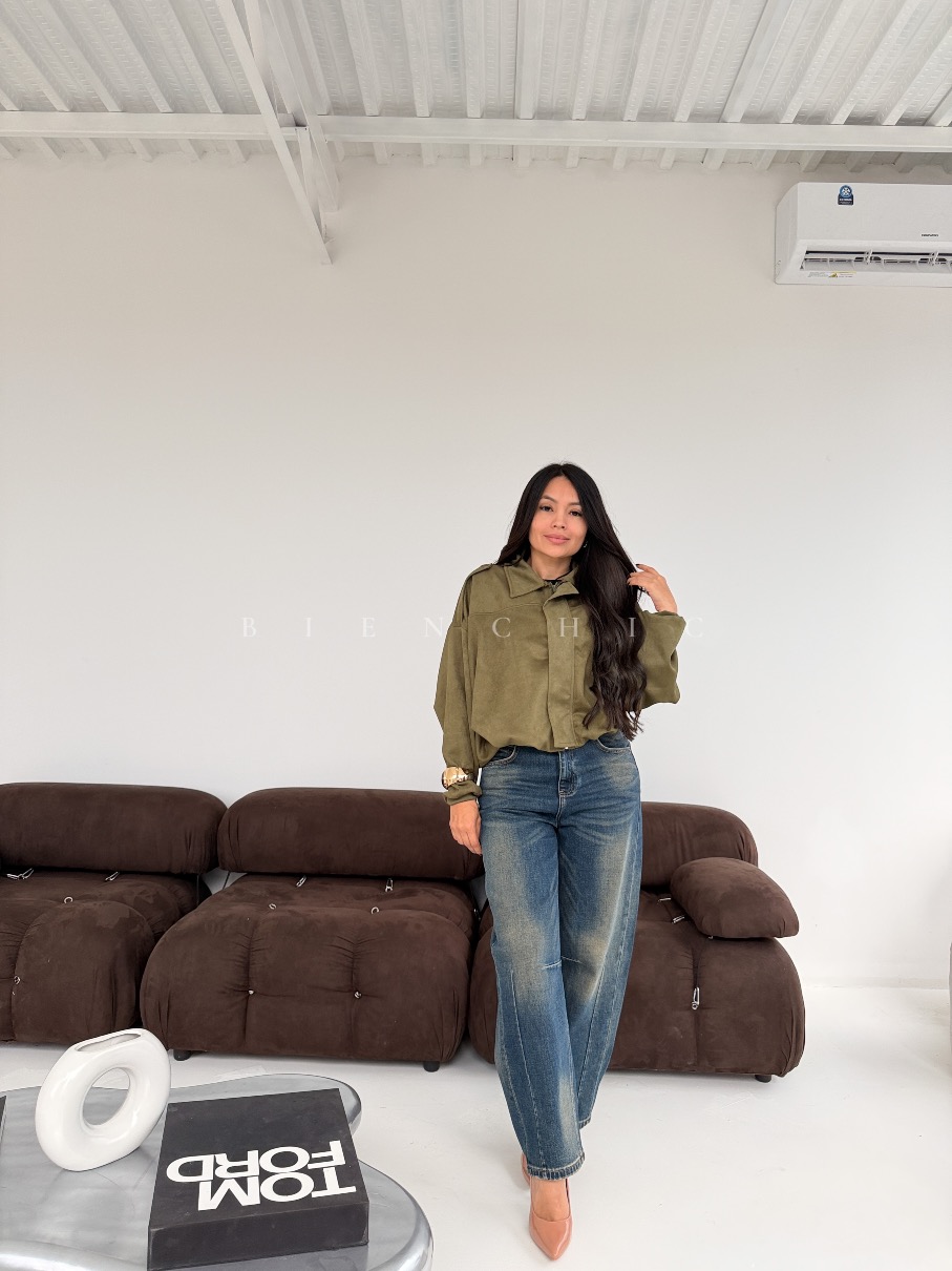 Chaqueta Bomber Suede Grace - Imagen 28