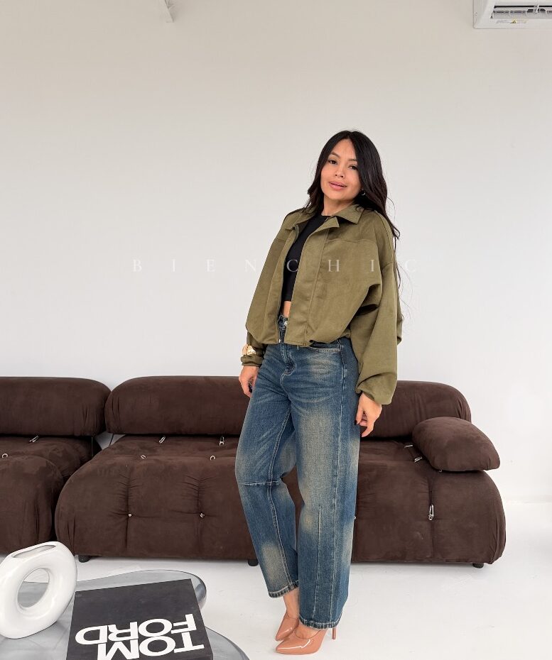 Chaqueta Bomber Suede Grace - Imagen 26