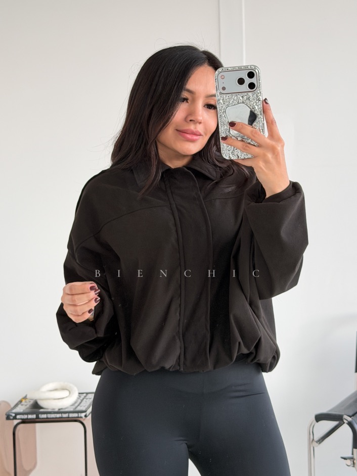 Chaqueta Bomber Suede Agnes - Imagen 2