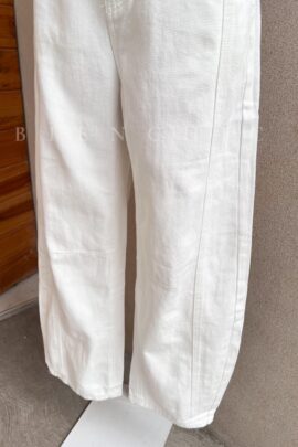 Jeans Blanco Barrel Stella