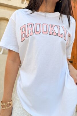 Camiseta Blanca Brooklyn