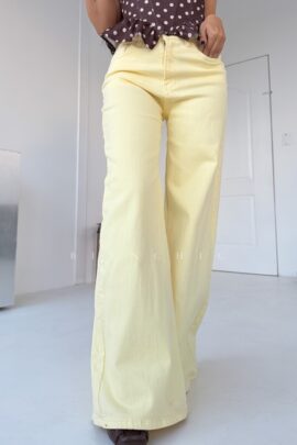 Jeans Palazzo Amarillo Rosalinda