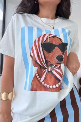 Camiseta Estampada Cocker