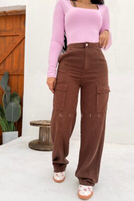 Pants Cargo Marron Amelia