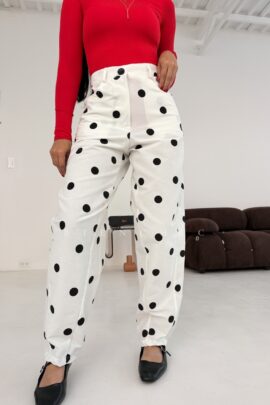 Pants Barrel Lunares Amanda