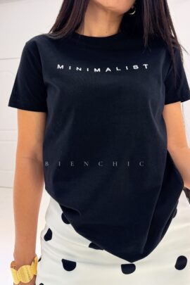 Camiseta Negra Minimalist
