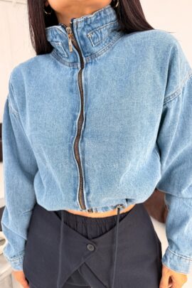 Chaqueta De Cuello Alto Jennifer