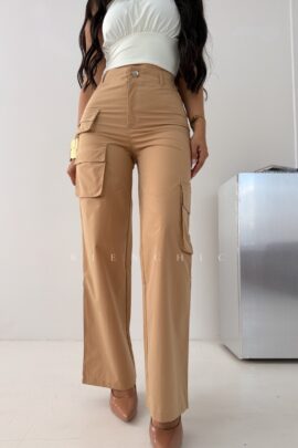 Pants Cargo Beige Yolanda