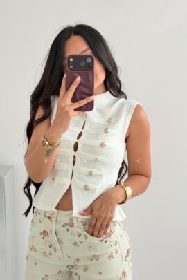 Chaleco Tejido Napoleon Rossana