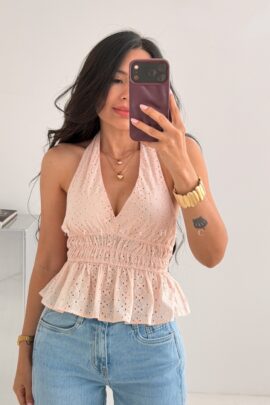 Blusa Margarita Bordada