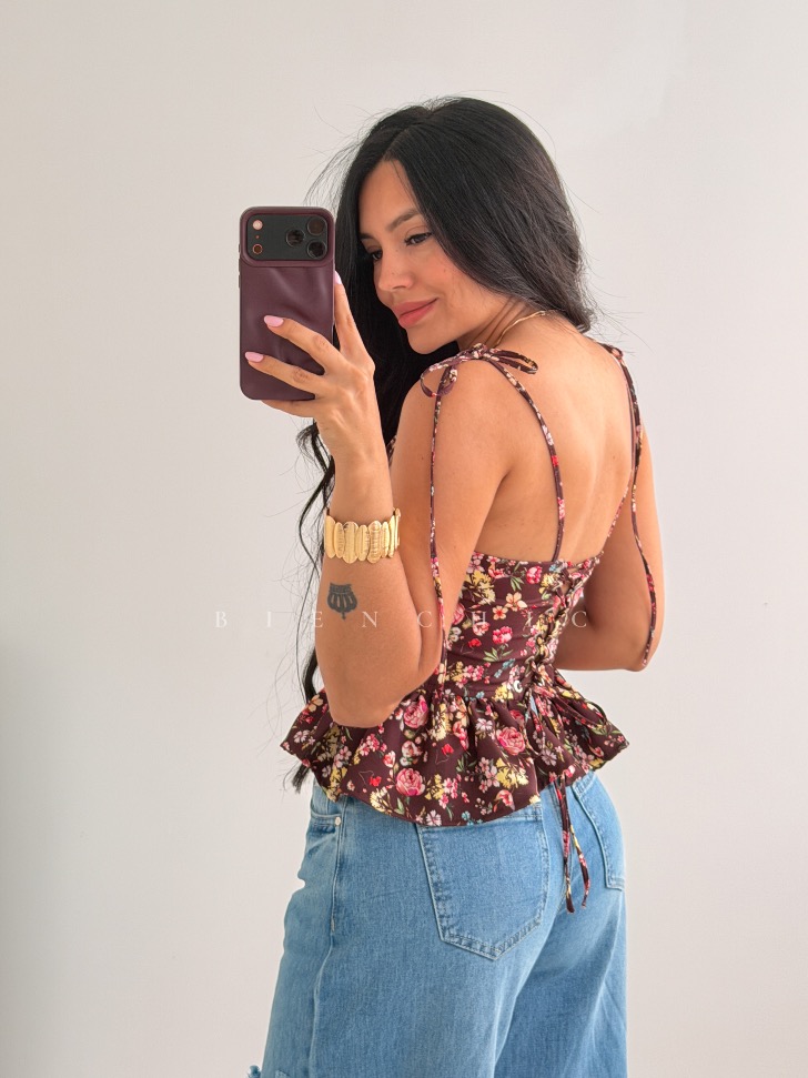 Bustier Flores Monica - Imagen 9