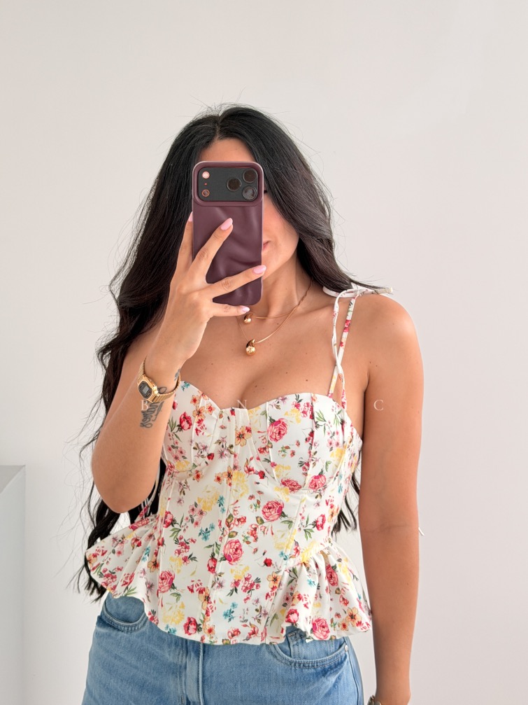 Bustier Flores Monica - Imagen 6