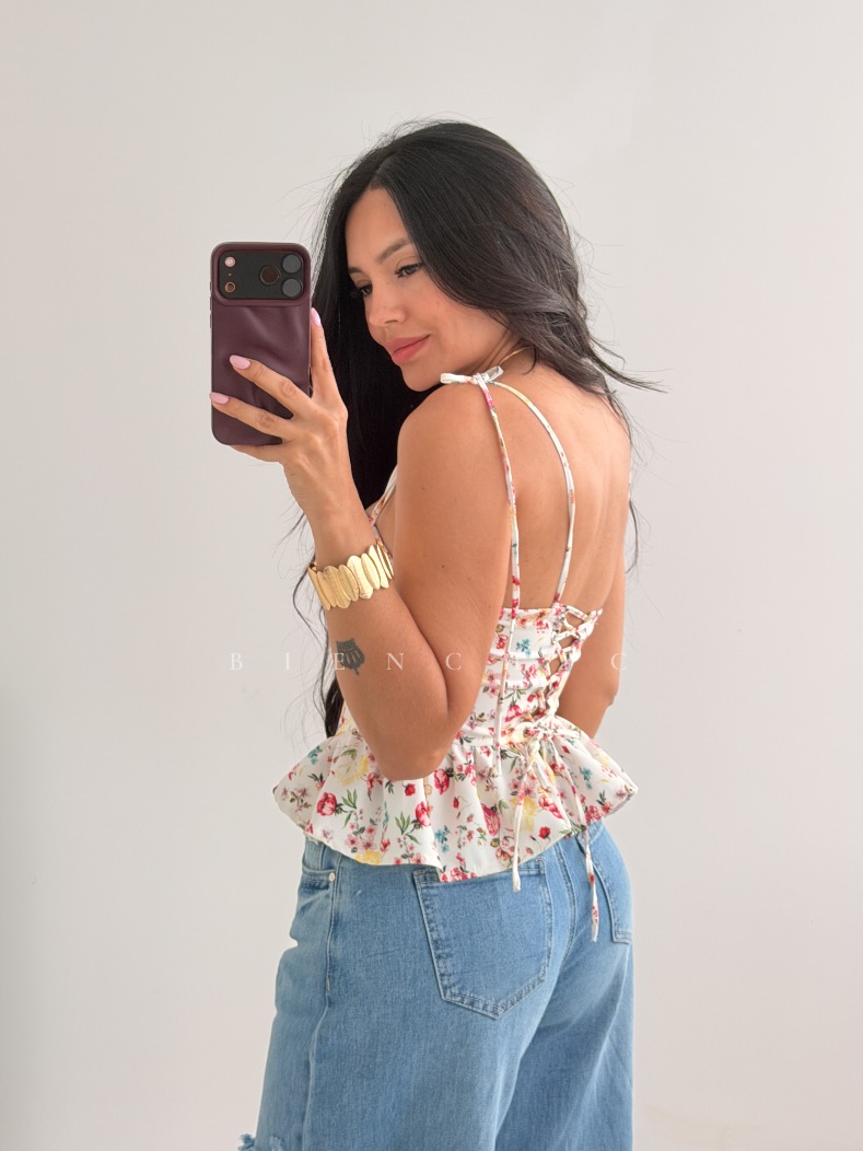 Bustier Flores Monica - Imagen 5