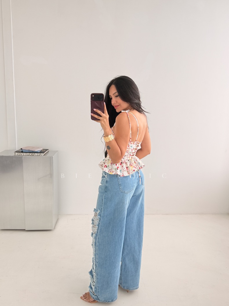 Bustier Flores Monica - Imagen 4